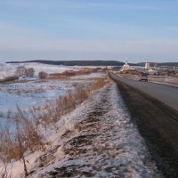 Дорога к храму. :: Сергей Калужский