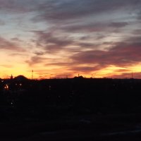 Утро восход солнца Донецк вид из окна :: Владимир 