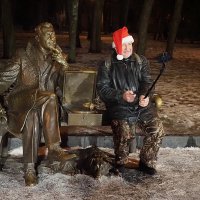Про селфи новогодние... :: Александр Резуненко