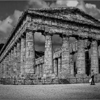 Древнегреческий храм. Седжеста. Сицилия :: Lmark 