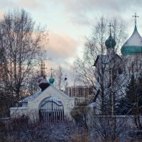 собор Святого Сергея Радонежского в Пулковском парке :: Елена 