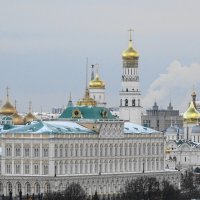 Большой Кремлевский дворец и колокольня Ивана Великого :: Иван Литвинов