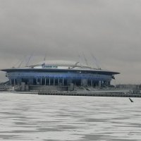 Стадион зимой 2021 :: Митя Дмитрий Митя