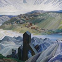 Картина "A Northern Silver Mine" канадского художника F.Carmichael (1890-1945) :: Юрий Поляков