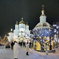 Рождество в Дивеевском монастыре. :: Ольга Довженко