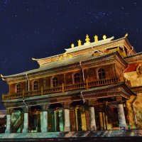 Ночной храм :: Даба Дабаев