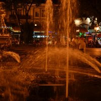 Ночной фонтан , Одесса. :: Татьяна Чапкович