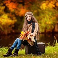 Девушка-Осень :: Элина Курмышева