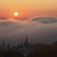 Рассвет над Днепром :: Олег Самотохин