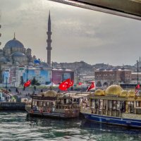 вид на Стамбул с кораблика :: жанна janna