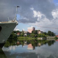 Там, где Кимрка впадает в Волгу :: Людмила Гулина