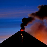Извержение вулкана :: Владимир Глазков