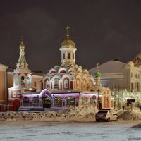 Московская зима. Казанский Собор на Красной Площади. :: Olcen Len