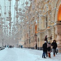 Зима на Никольской. :: Татьяна Помогалова