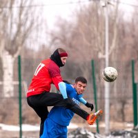 Борьба за мяч :: Александр Гриднев