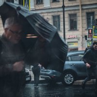 дождь в Петербурге :: Яна Пикулик