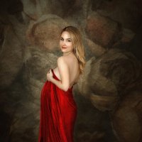 Мадонна в красной ткани :: Дина Агеева