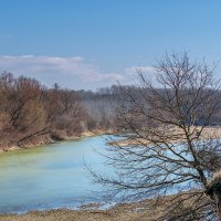 Река Кубань а марте :: Игорь Сикорский