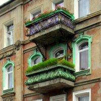 Инстербургские балконы :: Сергей Карачин