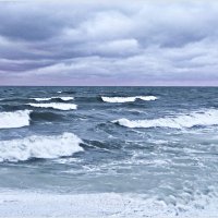 Февральское море. :: Валерия Комова