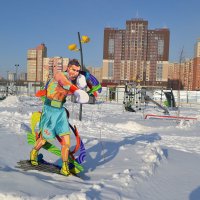 Спортивный городок.Юго-Восток,Караганда. :: Андрей Хлопонин