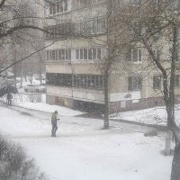 Зима не уходит..14 марта. :: Елена Семигина