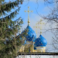 Главы Казанской церкви в Коломенском :: Александр Чеботарь