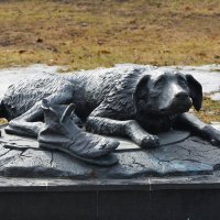 Москва. Парк искусств «Музеон». Памятник бездомным животным. :: Наташа *****