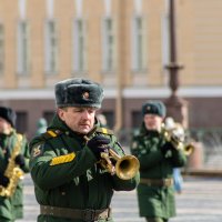 Апрель - время репетиций военных оркестров (3) :: Игорь Викторов