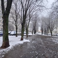 Снег в апреле :: Сапсан 