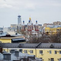 Москва. Храм Воскресения Христова в Кадашах. Вид с колокольни. :: Надежда Лаптева