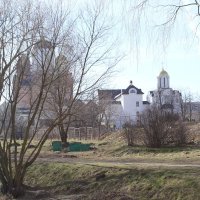Храм на Притыцкого. Ранняя весна. :: Nonna 