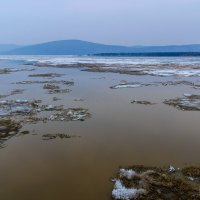 Ледоход на Амуре. :: Виктор Иванович Чернюк