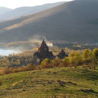 Храм на берегу озера Севан.( Армения ) :: Olga Kalyapina