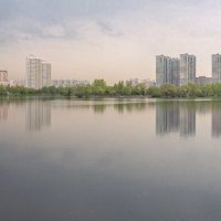 Панорама майского пруда :: Валерий Иванович