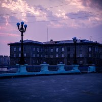Дом на площади Гарина-Михайловского в Новосибирске :: Елена Берсенёва