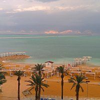 Мёртвое море с балкона отеля Краун Плаза. :: Светлана Хращевская