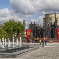 У Вечного огня .Площадь Победы :: Сергей Цветков