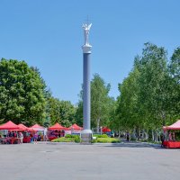 Ессентуки. Санаторий "Виктория". Территория. Достопримечательности :: Николай Николенко