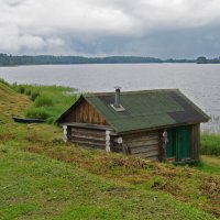 Банька на озере Спасское летом. :: ИРЭН@ .