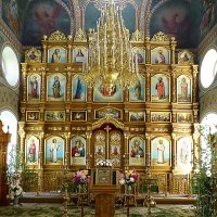 Иконостас Казанской церкви в селе Константиново :: Лидия Бусурина