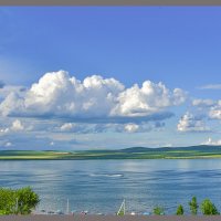 Вечернее озеро Шира. :: юрий Амосов