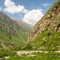 Хуламо — Безенгийское ущелье :: Михаил Вишняков