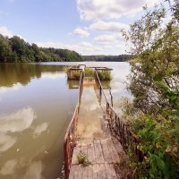 Озеро Богородское. У шлюза :: Екатерина К.