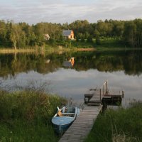 Озеро Селигер, Мошковский залив, деревня Третники. :: Владимир Дмитриев