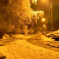 Вечер снег :: Николай ntv