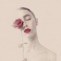 Девушка с розой :: Елена Попова