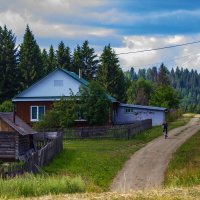 Лето в уральской  деревне :: Александр Гладких