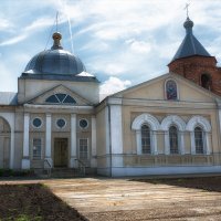 Никольский храм села Орловка(1810) :: Лилия .