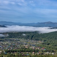 Утро в Уймонской долине :: Виктор Четошников